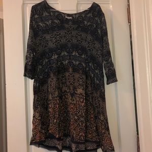 Ecote Urban Outfitters flowy dress